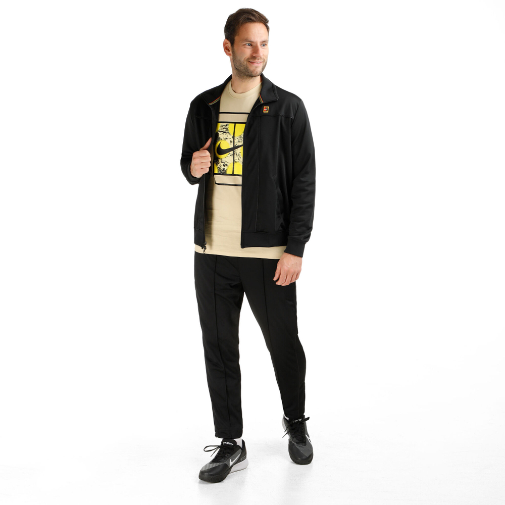 Мужские теннисные штаны Nike Heritage Suit Training Pants Men - Black