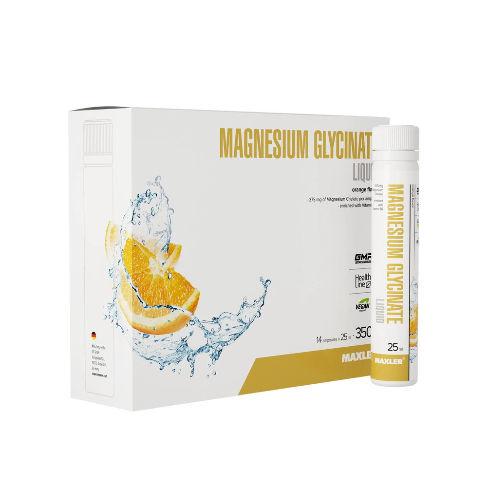 Maxler Magnesium Glycinate Liquid 25 мл (1 ампула)