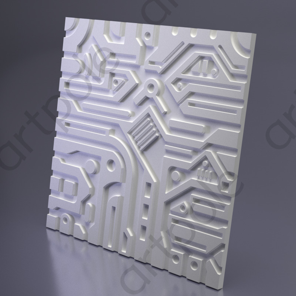 Гипсовые 3D панели Artpole EX-MACHINA - 5.2 - EX-MACHINA A - 20 - 13