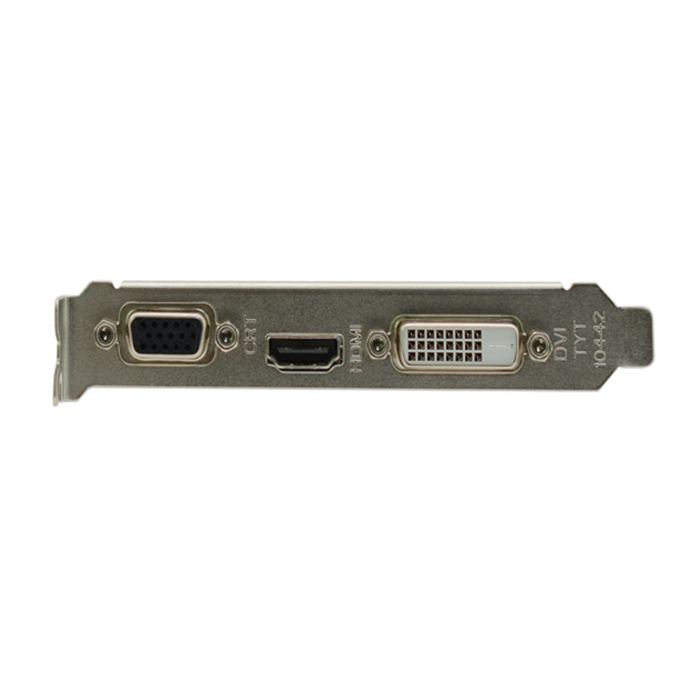 Видеокарта AFOX NVIDIA GeForce GT710, 1Гб GDDR3, 64 бита, LP, Retail, PCIe3.0, 1xFAN, 1-SLOT, 19Вт, VGA, HDMI, DVI (AF710-1024D3L8)