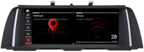 Магнитола для BMW 5 (F10) 2012-2016 NBT - Parafar PF5218a128/128 монитор 10.25" на Android 12, Быстрая, CarPlay, 4G SIM-слот