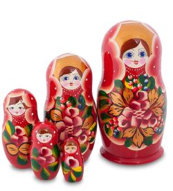 Народные промыслы МР-43/ 2-A Матрешка 5м «Аксиния»