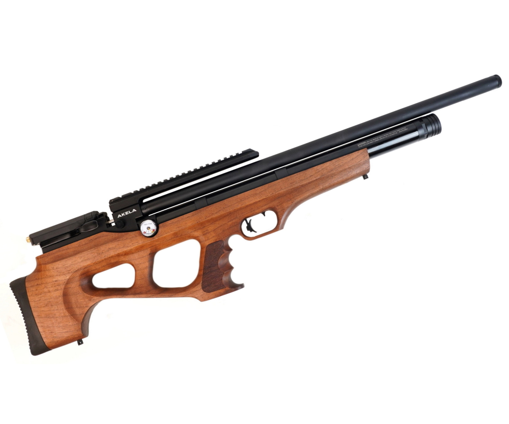 Винтовка пневматическая Crosman Benjamin Akela к.4,5мм орех РСР (3 дж)