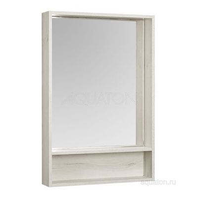Зеркало-шкаф AQUATON Флай 60 дуб крафт (1A237602FA860)