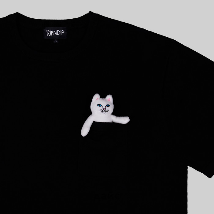 Футболка мужская Ripndip Nermy Buddy Pocket Tee артикул:RND10195 - купить в магазине Дайс