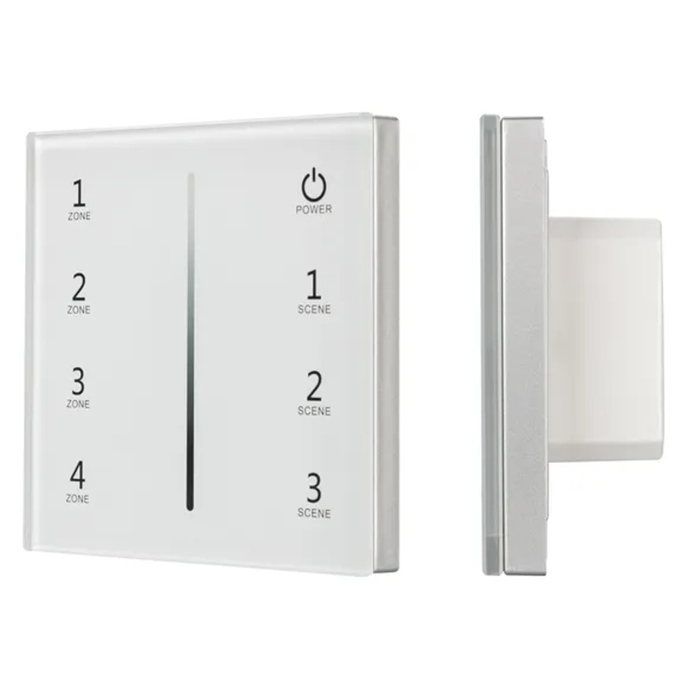 Панель Sens SMART-P29-DIM White (230V, 4 зоны, 2.4G) (Arlight, IP20 Пластик, 5 лет) 027103