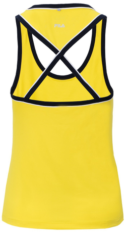 Женский топ теннисный Fila Top Jodie - buttercup