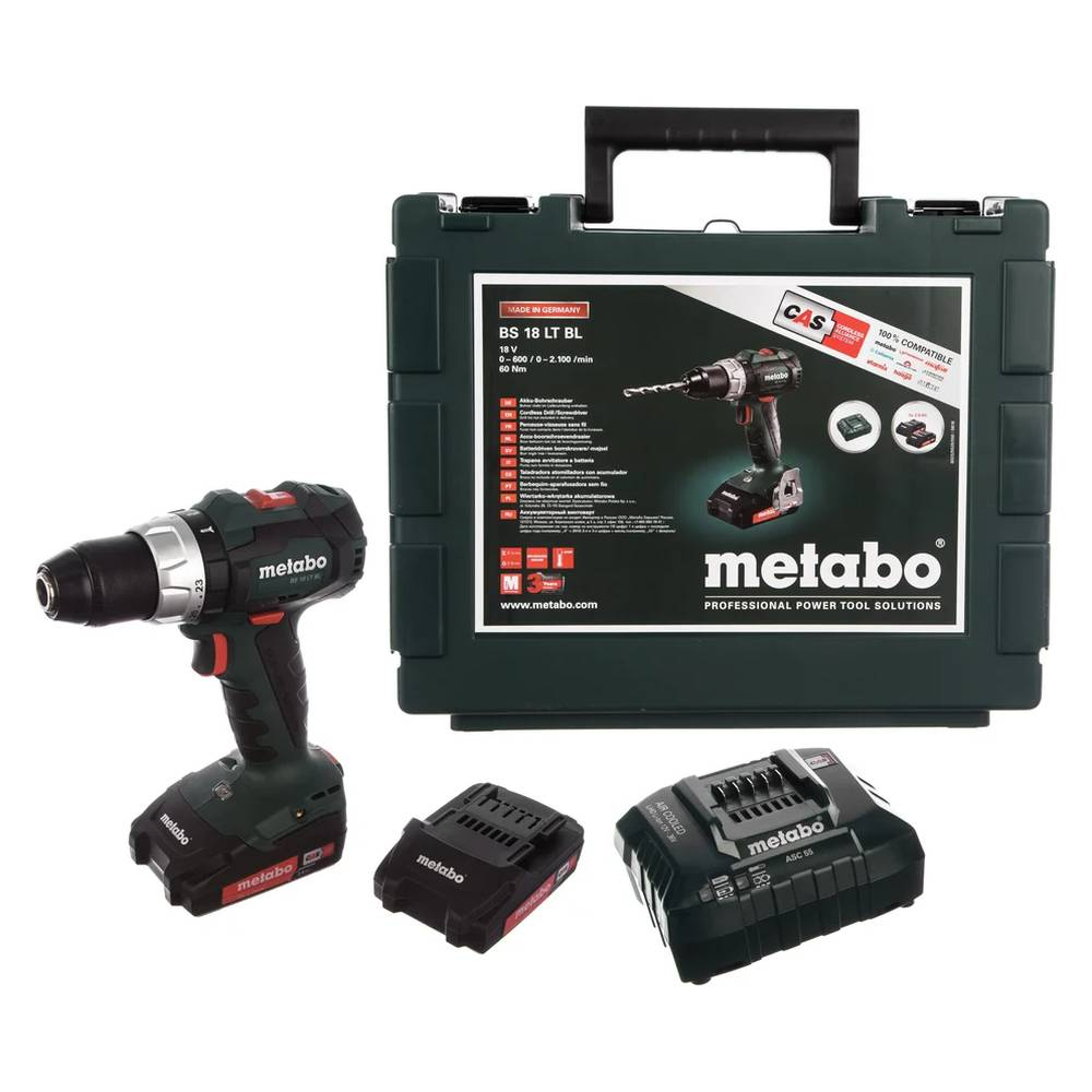 Аккумуляторная дрель-шуруповерт Metabo BS 18 LT BL