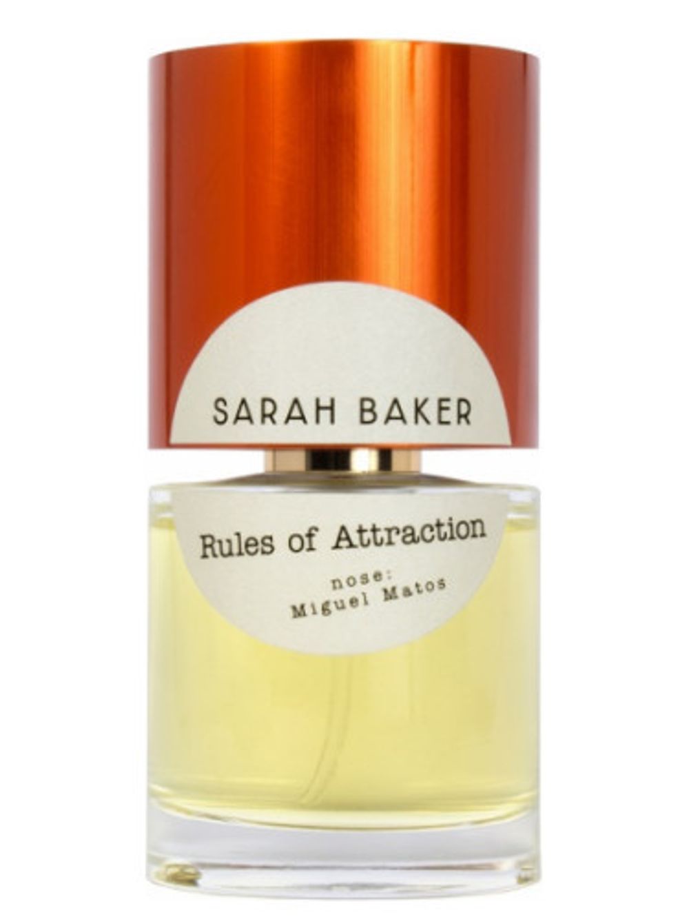 Sarah Baker Perfumes Rules of Attraction