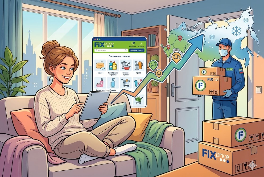 Fix Price ускоряет рост онлайн-продаж в России