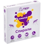 Спирали от комаров 10шт «HELP»