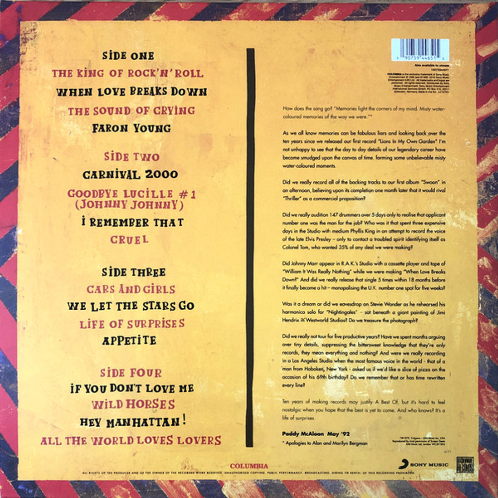 Prefab Sprout — The Best Of Prefab Sprout: A Life Of Surprises (LP)