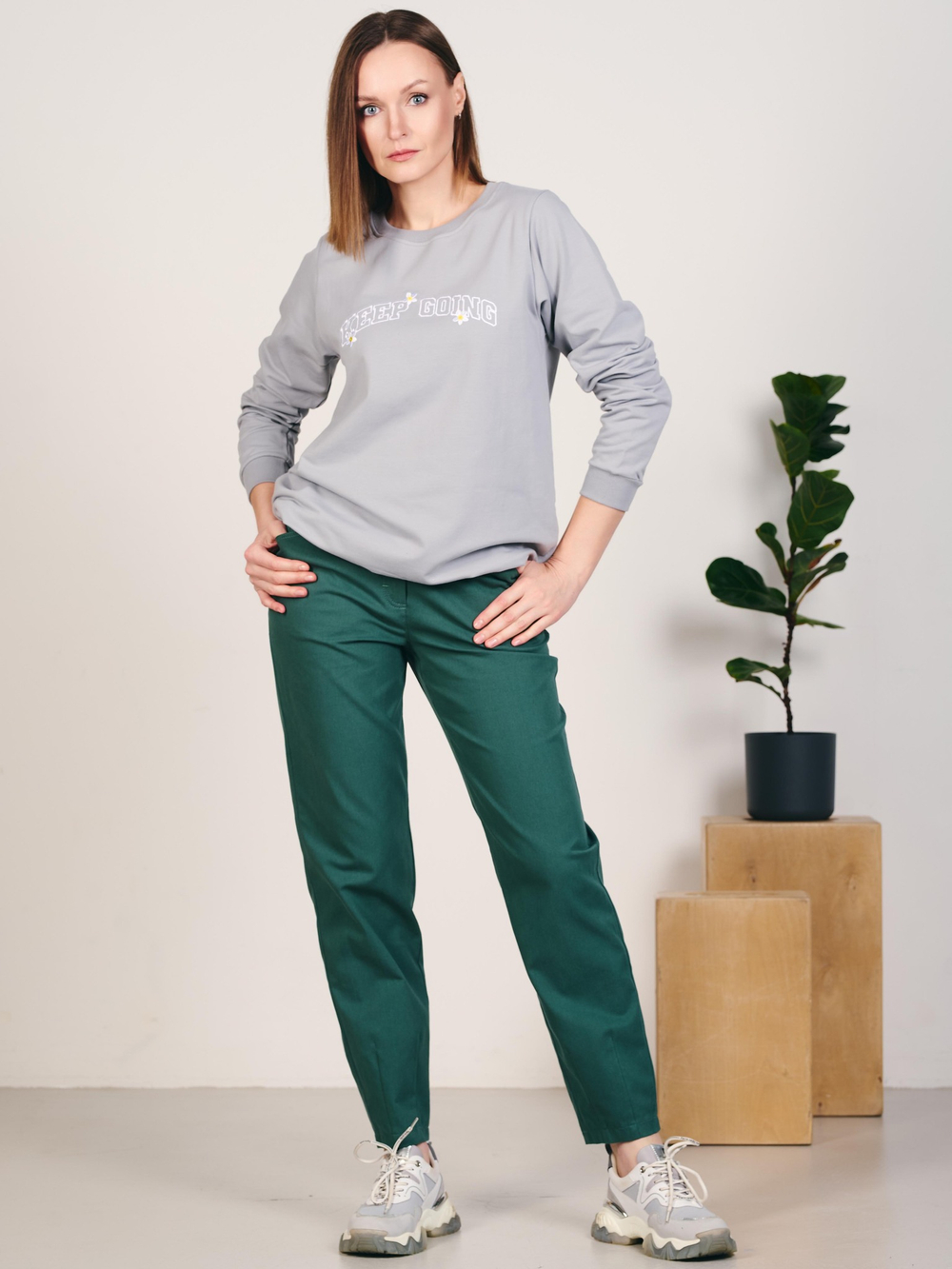 Свитшот женский трикотажный Fleur de Vie