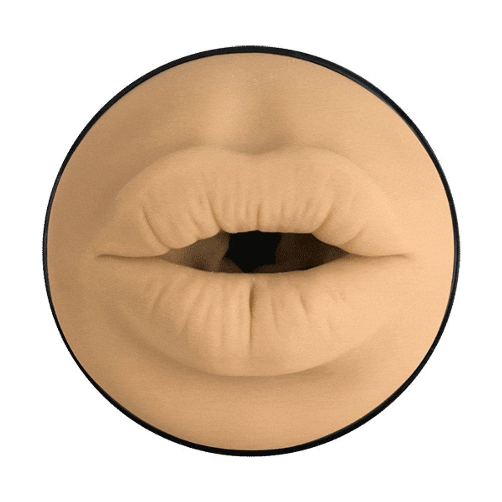Мастурбатор + интерактивная насадка Kiiroo Interactive Feel Victoria Mouth + Power Blow