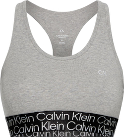 ТОП теннисный Calvin Klein Low Support Sports Bra - серый