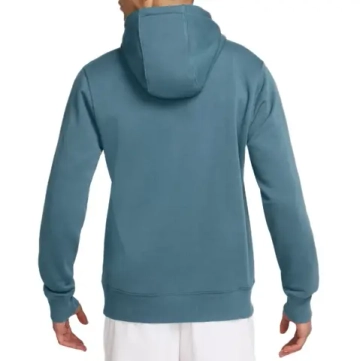 Мужская теннисная кофта Nike Court Heritage French Terry Tennis Pullover - smoky blue/new slate