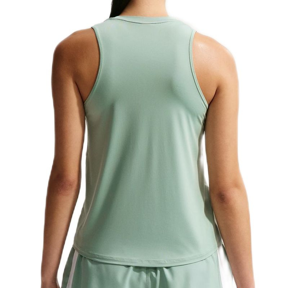 Женская теннисная футболка Nike One Classic Dri-Fit Tank - steam/white