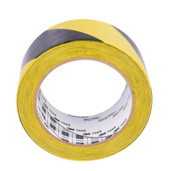 Лента сигнальная 3M™ 766i, черно-желтая, 50 мм x 33 м