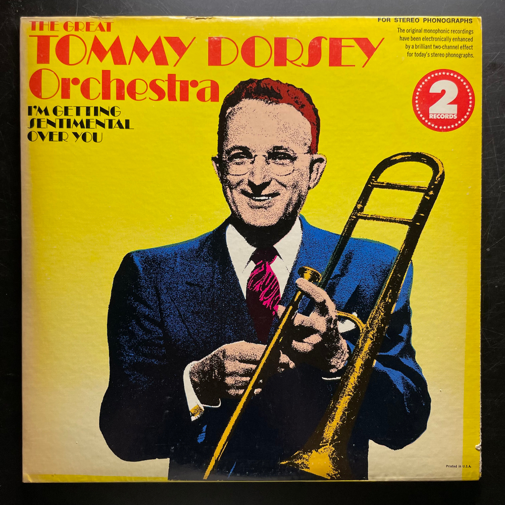 Tommy Dorsey And His Orchestra ‎– I'm Getting Sentimental Over You 2LP (США 1973г.)