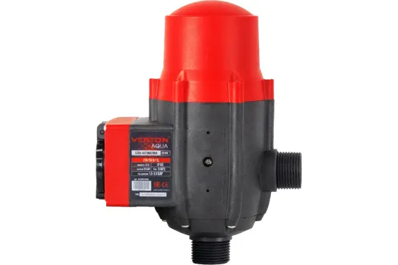 Реле давления+протока Verton AQUA CU10A 1,5-3,0 бар 1,3 кВт 1" 37365