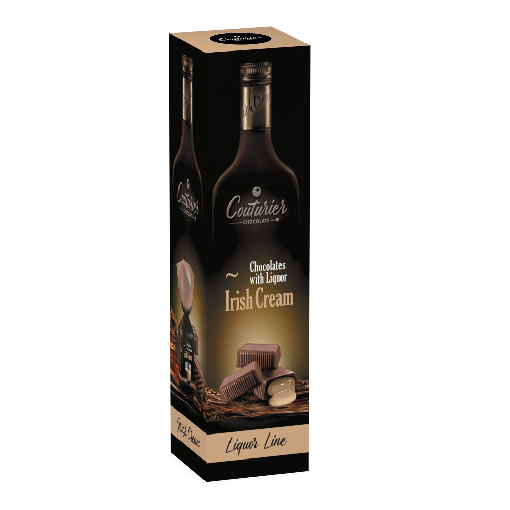 Набор конфет LIQUOR LINE /"Ликерная линия"  Шоколадные конфеты со сливочным ликером 105 гр*16 шт