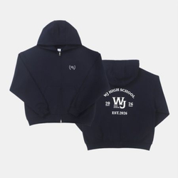товары SMTR25 - REPLY HIGH SCHOOL OFFICIAL MD HOODIE ZIP-UP
