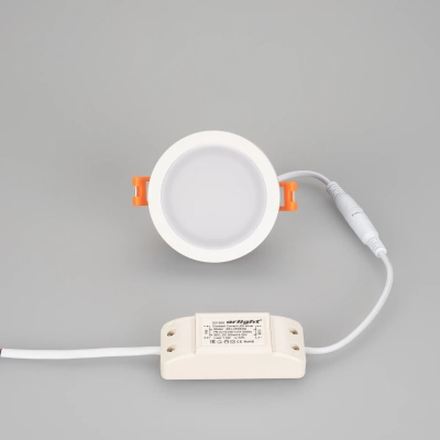 Светодиодная панель LTD-85SOL-5W Warm White (Arlight, IP44 Пластик, 3 года)