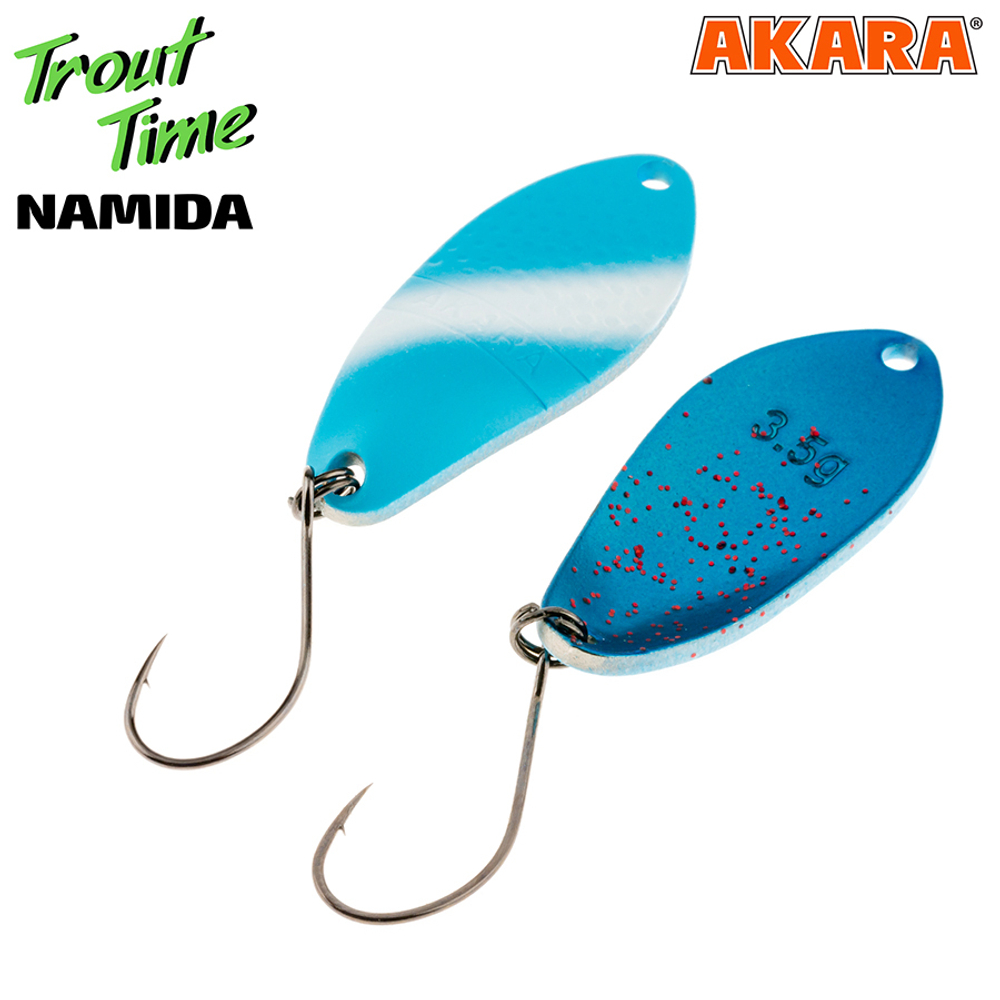 Блесна колебалка Akara Trout Time Namida 30 3,5 гр. 40
