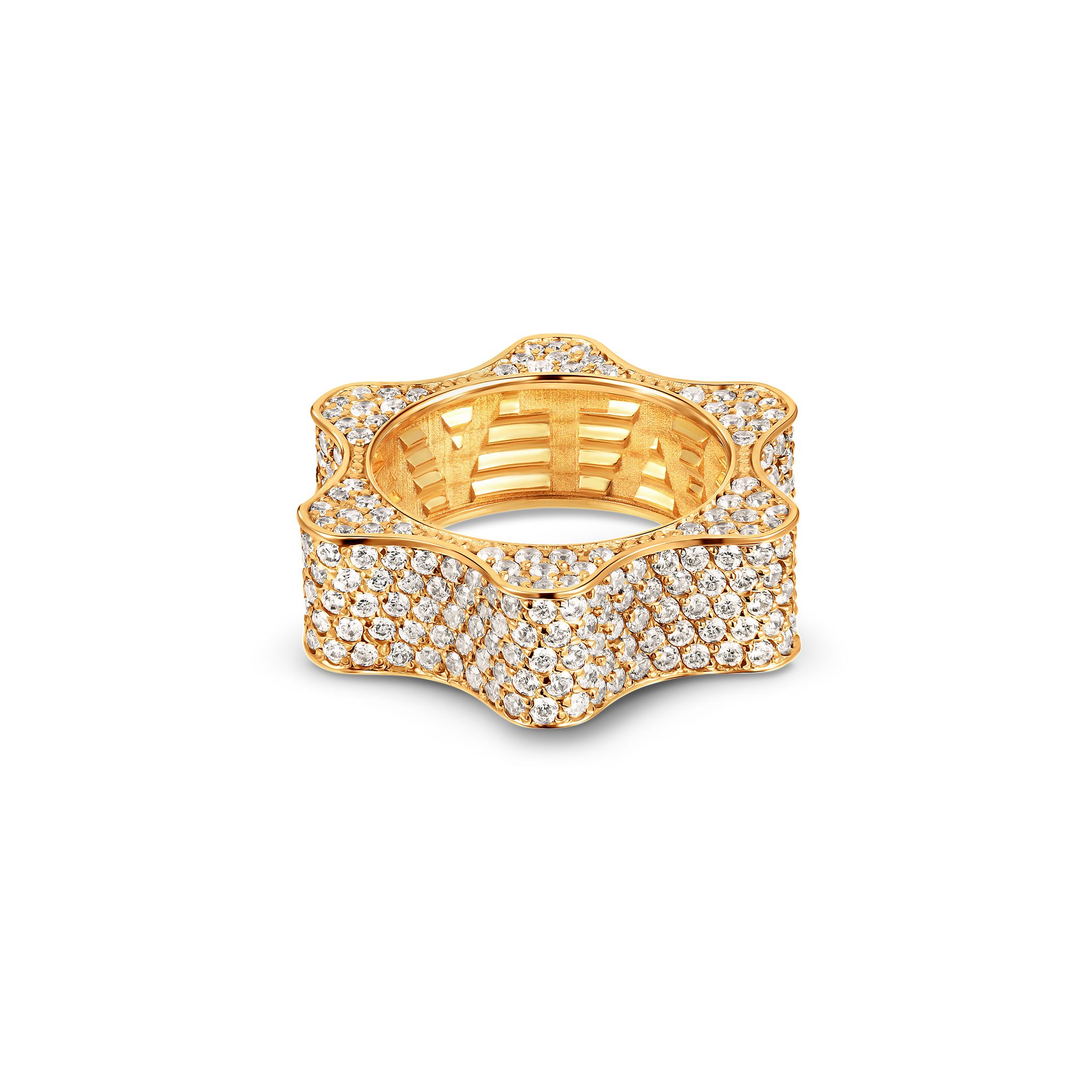 GOLDEN MEATGRINDER RING | Аутло