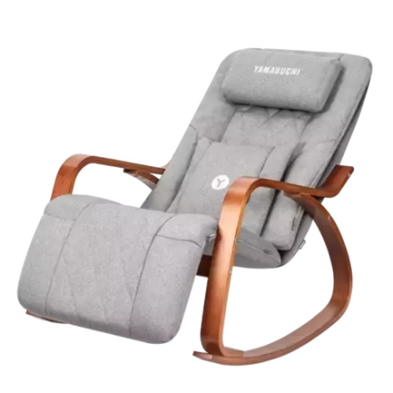 Массажное кресло-качалка Yamaguchi Liberty Comfort серая
