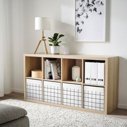 Коробка IKEA DRONA (ДРЁНА), Белый с рисунком, 33х38х33 см