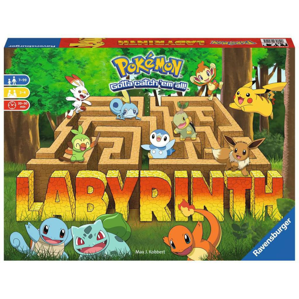 Настольная игра Ravensburger 270361 Лабиринт Покемон 270361 — фото 1