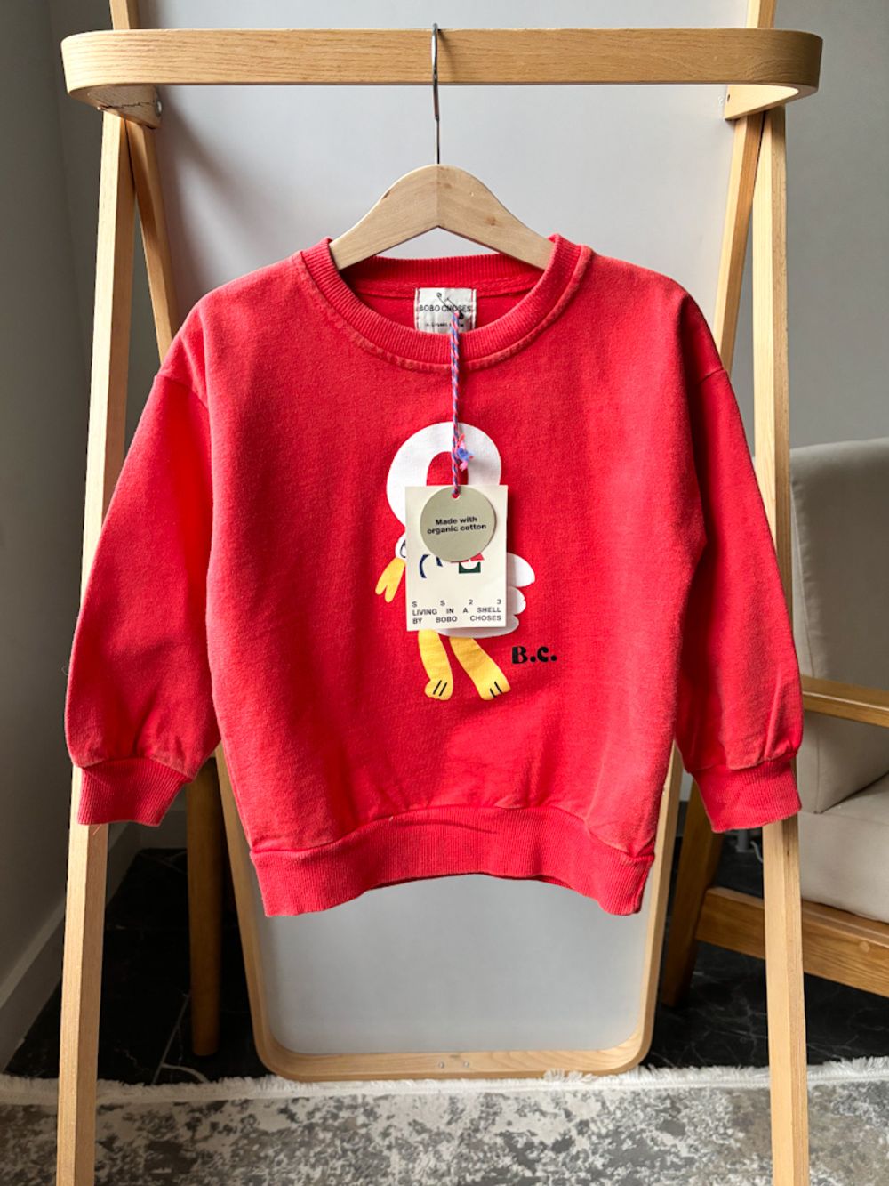 Новый хлопковый свитшот Bobo Choses, 110