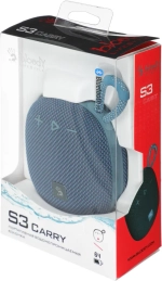 Беспроводная колонка A4Tech Bloody S3 Carry синий 5W 1.0 BT 10м 1600mAh (S3 CARRY BLUE)