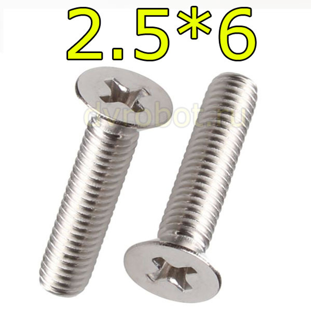 Болт М2.5*6