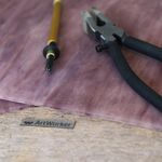 Фиолетовое витражное стекло Wanda Stained GC 63* 4мм ArtWorker