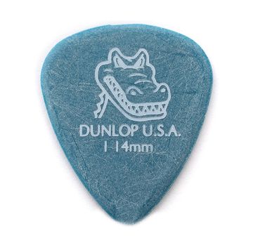 Медиаторы 12шт 1,14мм Dunlop Gator Grip 417P1.14