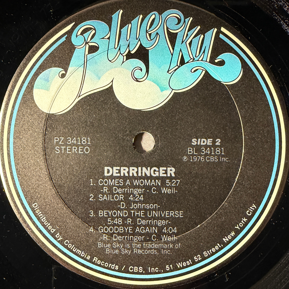 Derringer – Derringer (Канада 1976г.)