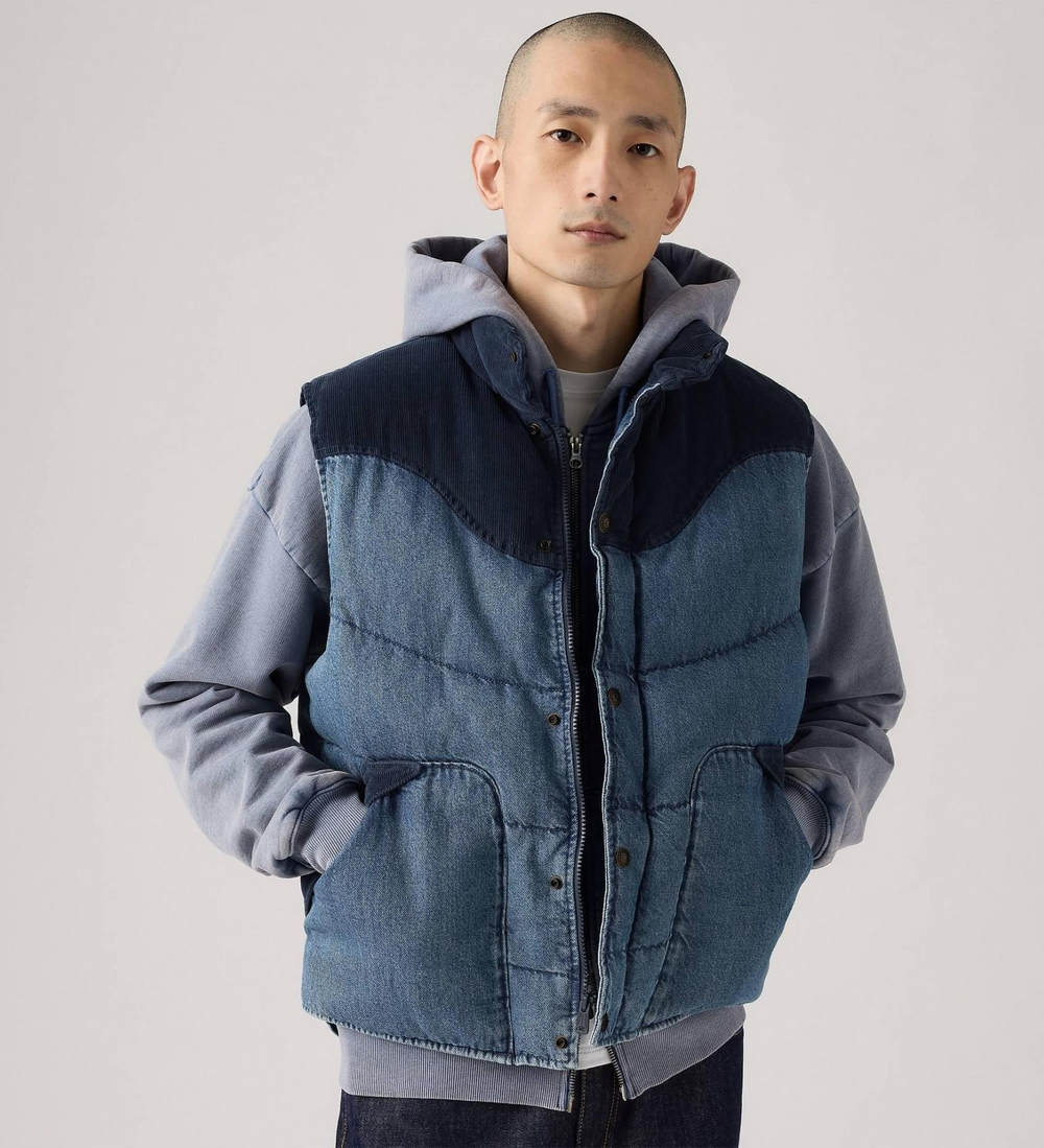 Жилет утепленный мужской LEVI'S WILD WEST VEST RIVERBANK