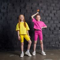 Велосипедки "Bb team yellow" подростковые