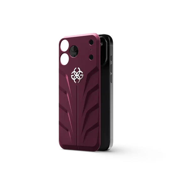 Чехол для iPhone 18 на магните - RSR18 - BURGUNDY