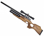 Винтовка пневматическая KRAL ARMS Puncher Maxi 3, Jumbo кал. 5,5мм орех (3 дж)