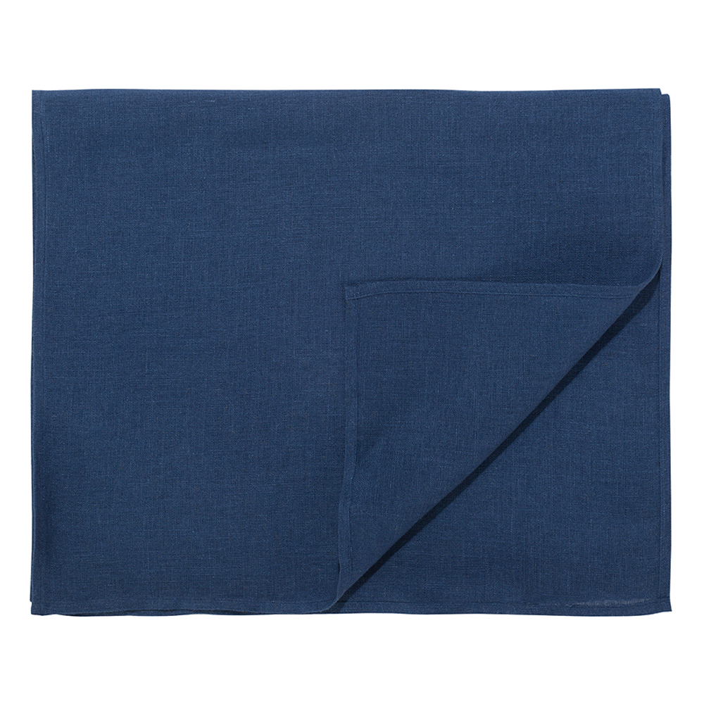 Дорожка на стол 45x150 Tkano Essential льняная синяя