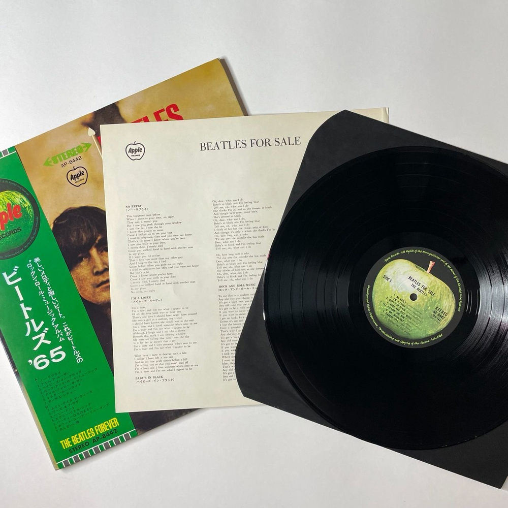 Винтажная виниловая пластинка LP The Beatles For Sa le (Japan 1973) (Obi) Every Little Thing