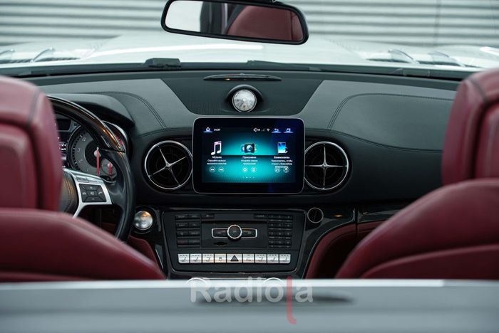 Магнитола для Mercedes-Benz SL (R231) 2012-2015 NTG 4.5/4.7 - RDL монитор 8.4" на Android 14, Быстрая, CarPlay, 4G SIM-слот