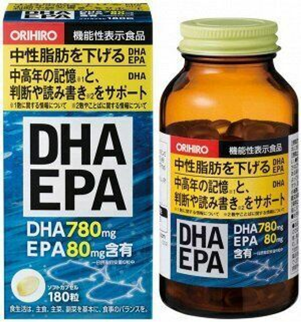 ORIHIRO - DHA&EPA комплекс омега-3 кислот