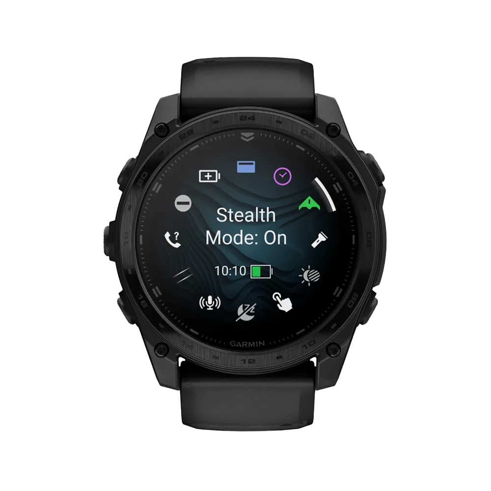 Умные часы Garmin Tactix 8, 51mm, Amoled Sapphire Titanium Black (010-03406-01)