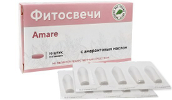 Свечи с маслом Амаранта