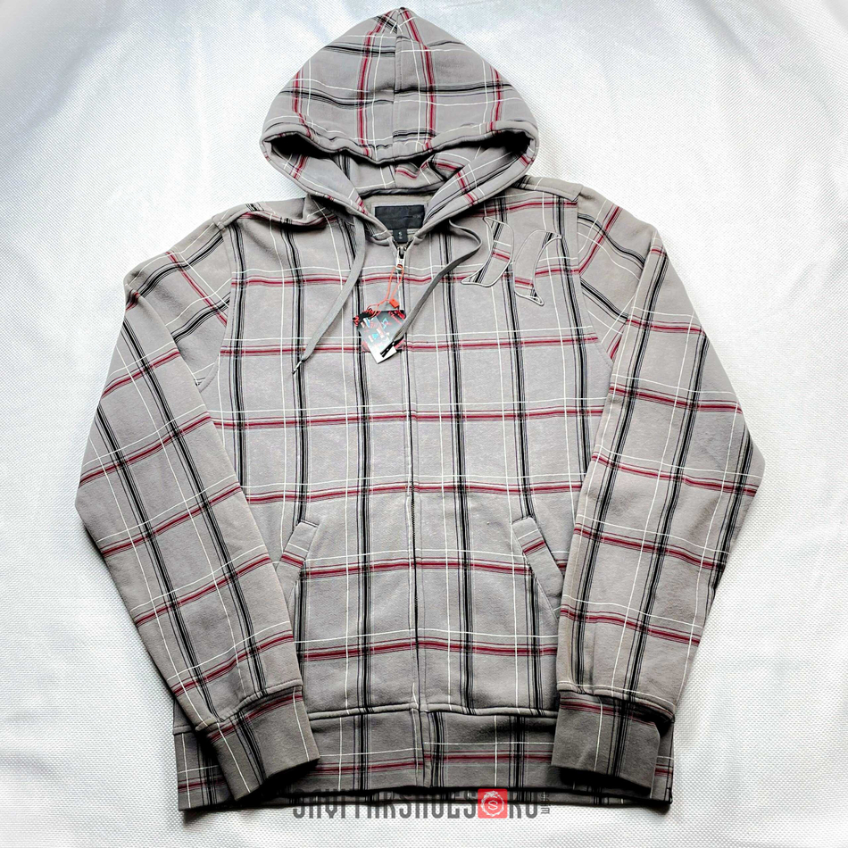 Винтажное зип-худи hurley