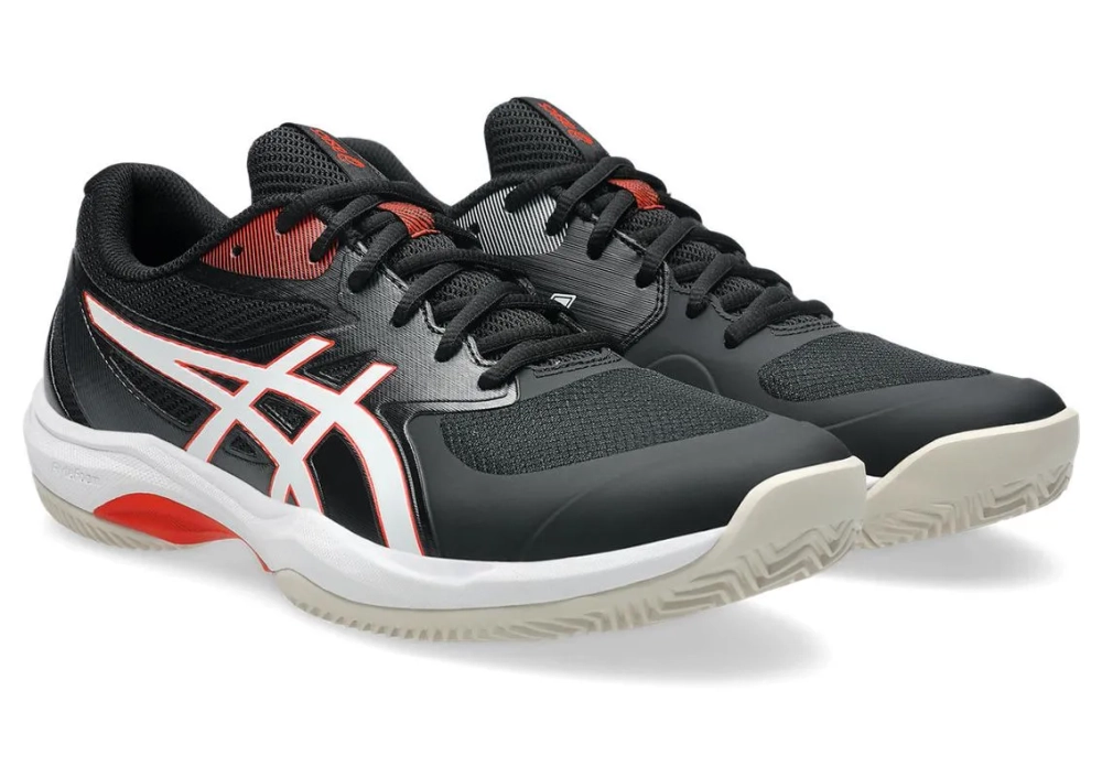 Теннисные кроссовки Asics Game FF Clay/OC - black/cherry tomato